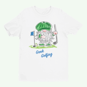 Gonk Golfing Casual Tee Shirt