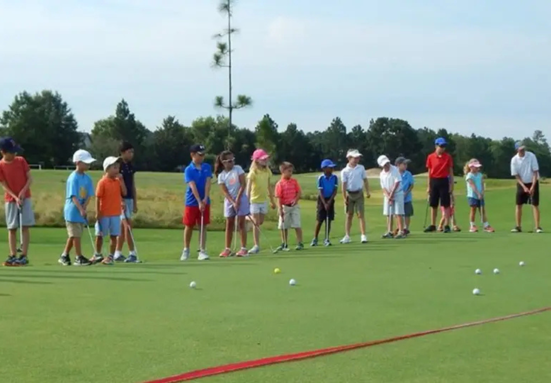 Holiday golf camps for children at Burghley Park