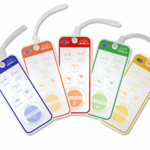 US Kids Golf Player Pathway Level Bag Tag